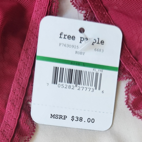 NWT Free People HalterTop bra - Picture 4 of 4